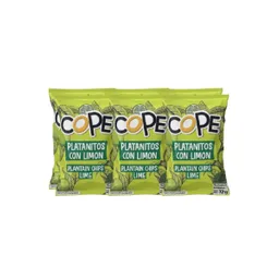 Platanitos Pasaboca Cope Sabor Limon