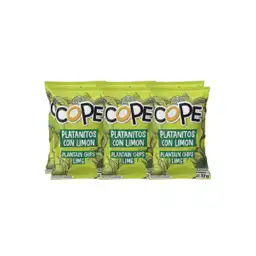 Platanitos Pasaboca Cope Sabor Limon