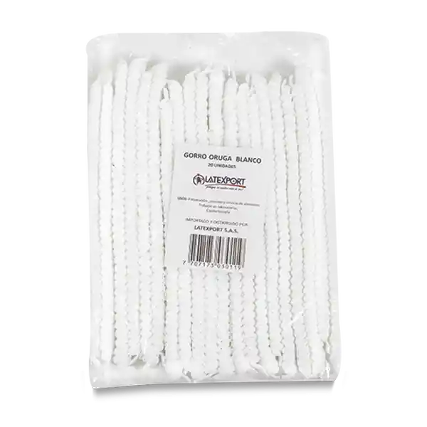 Latexport Gorro Oruga Blanco