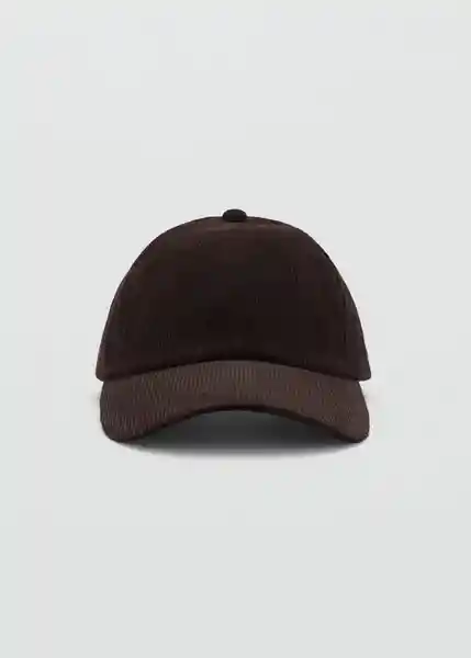 Gorra Pana Marron Talla 99 Hombre Mango