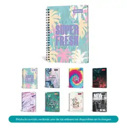 Keepermate Cuaderno Sin Línea Argollado