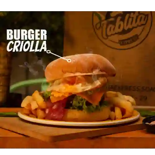 Burger Criolla