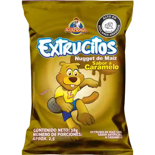 Extrucitos Nugget de Maíz Sabor a Caramelo