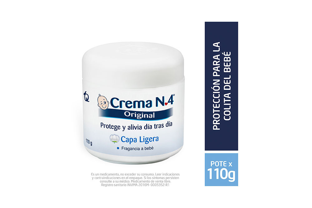 Crema N.4 Crema Antipañalitis 110g