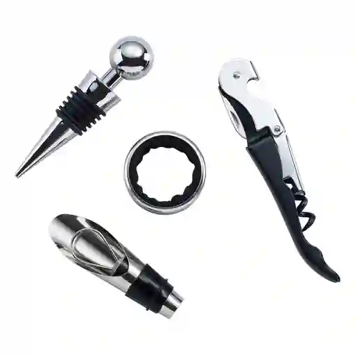 Set Accesorios Krea Vino Oi24 4piezas