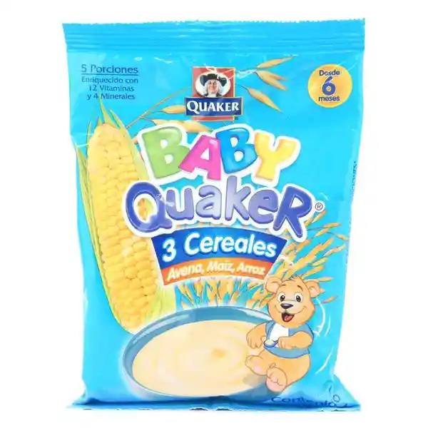 Quaker Baby Avena Maíz Arroz