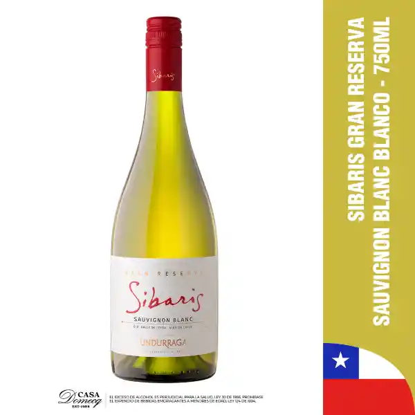 Sibaris Vino Blanco Gran Reserva Sauvignon Blanc