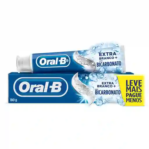 Oral-B Crema Dental Extra Blanco + Bicarbonato