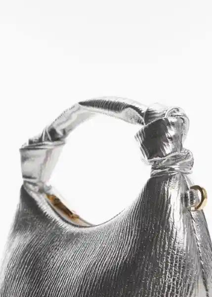 Bolso P Kenda Plata Talla 99 Mujer Mango