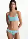 Bikini Candela Verde Talla 18 Niñas Mango