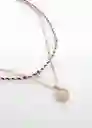 Collar Parker Oro Talla 99 Mango Teen Girl Mango