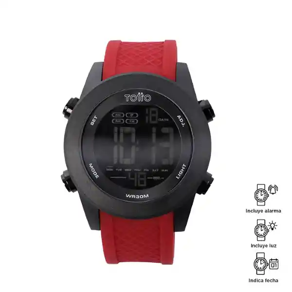 Reloj Digital Digy Rojo R03 Totto