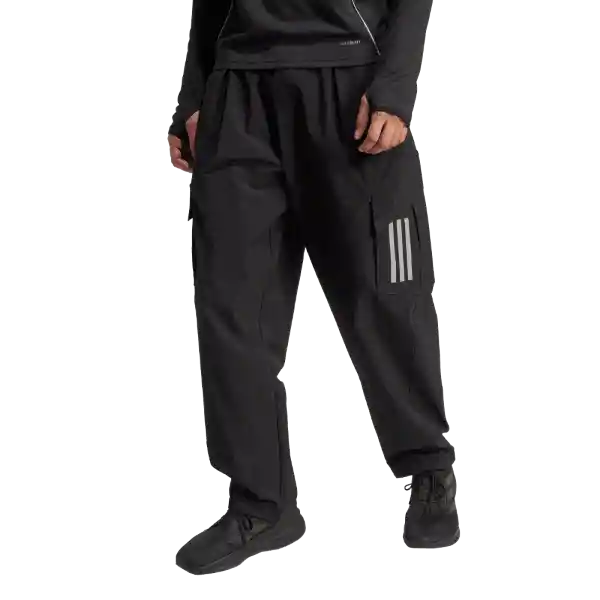 Adidas Pantalón F1 Mercedes Benz Lifestyle Hombre Negro Talla L