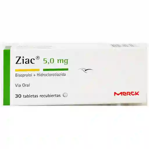 Ziac Medicamento en Tabletas Recubiertas