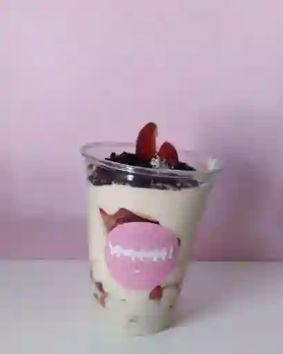 Fresas con crema