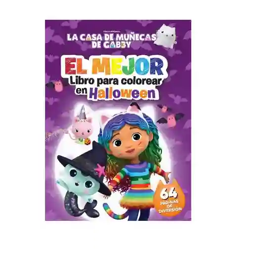 Libro El Mejor Para Colorear en Halloween