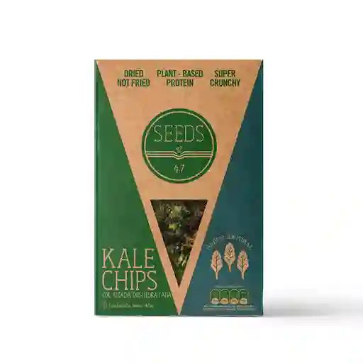 Seeds Col Rizada Deshidratada Kale Chips Sabor Natural