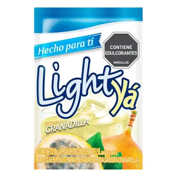 Light yá Mezcla Light Ya Polvo Bebida Granadilla