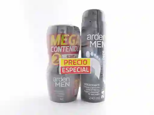 Arden For Men Desodorante Original en Crema más Spray
