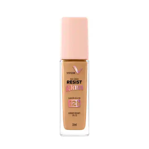 Base Vogue Resist Glam Tono Miel Frasco