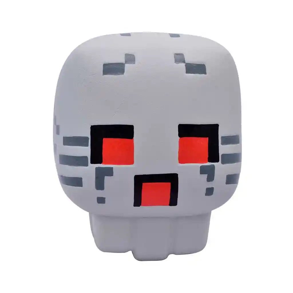 Muñeco Squishy Minecraft Ghast Mega Suave Antiestrés Coleccionable