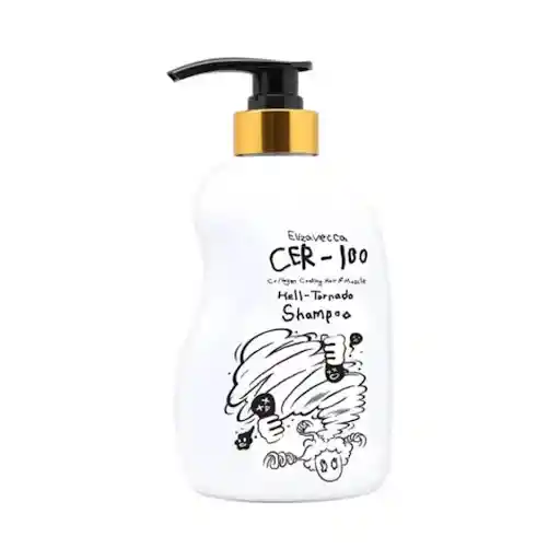 Shampoo Elizavecca Cer100 Collagen Coating Hair Muscle Frasco