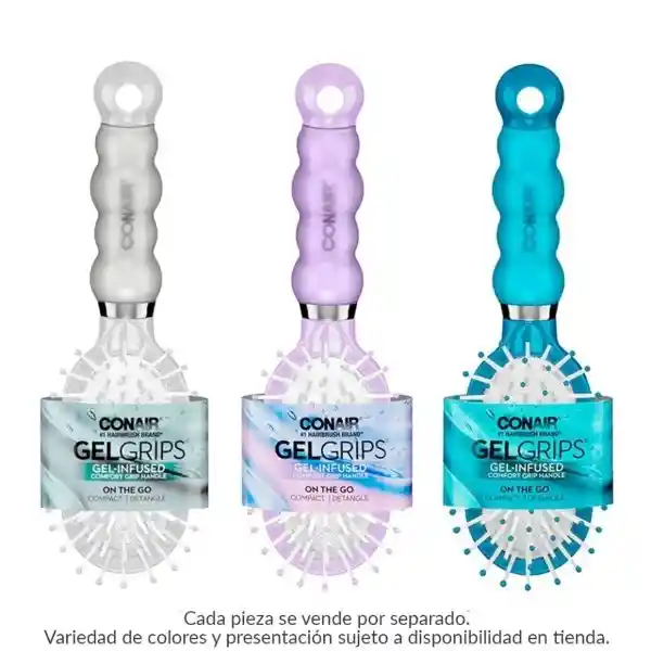 Conair Cepillo 72610 Gel Almohadilla Ovalada Pequeño