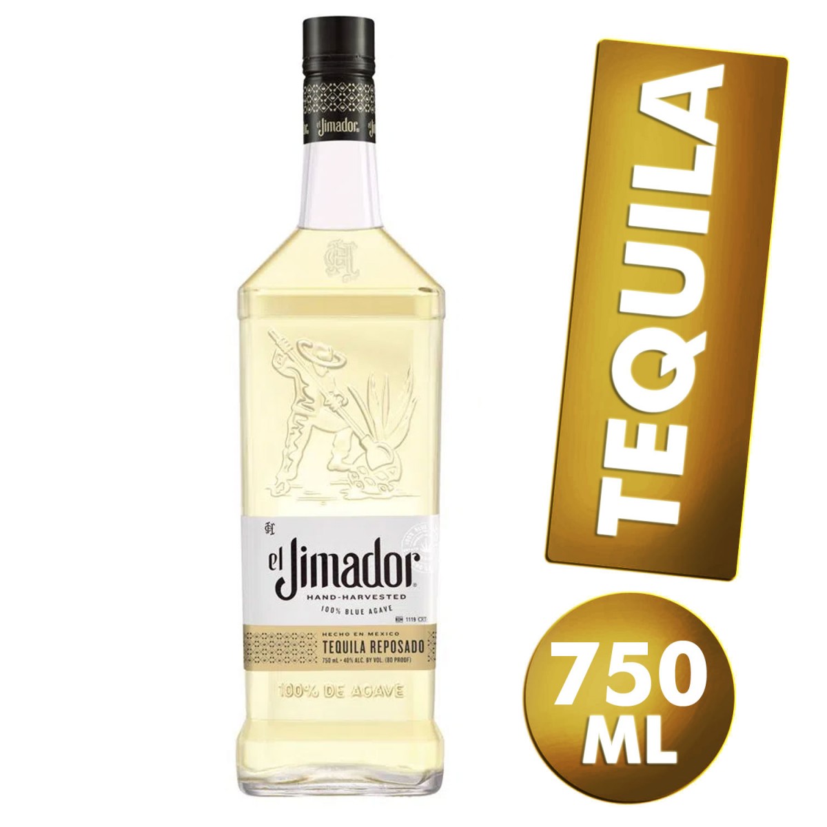Tequila El Jimador Reposado 750ml