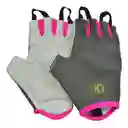 K6 Guantes Para Gimnasio De Cuero Fitness Speed Fuscia Talla L