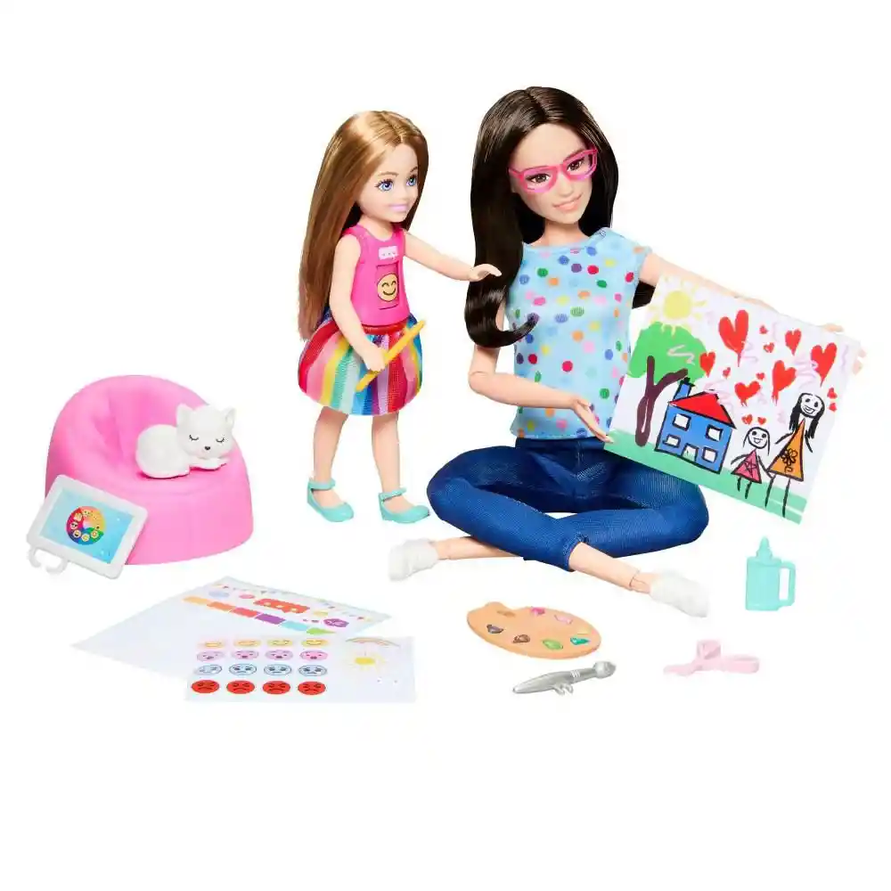 Barbie Juguete Terapia de Arte