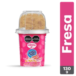 Yogo Yogo Alimento Lácteo Cereal Fresa Vaso 130 g