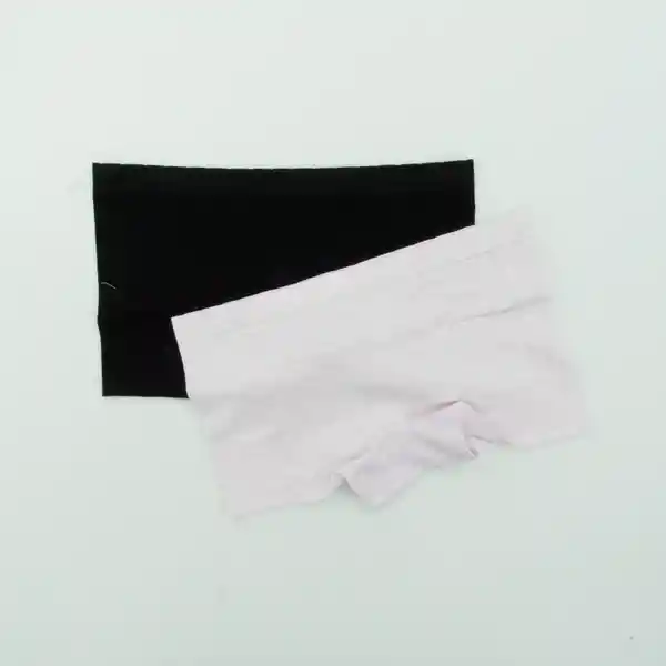 Lili Pink Panty Future Negro Rosado Talla M