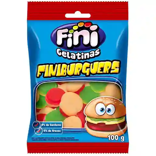 Fini Caramelos de Gelatina Hamburguesas
