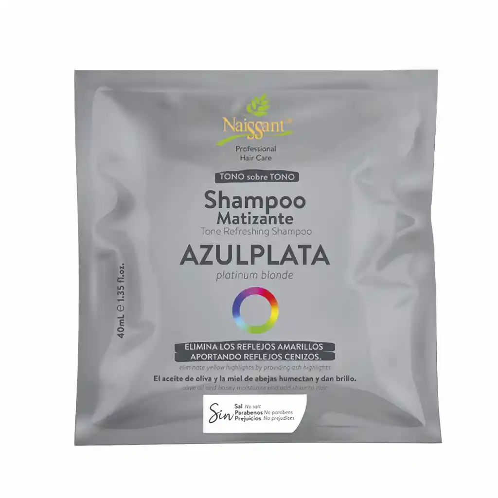 Naissant Mascarilla Capilar Azul Plata 40 g