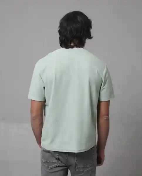 Camiseta Hombre Verde Talla M 109G019_VER156315 Rifle