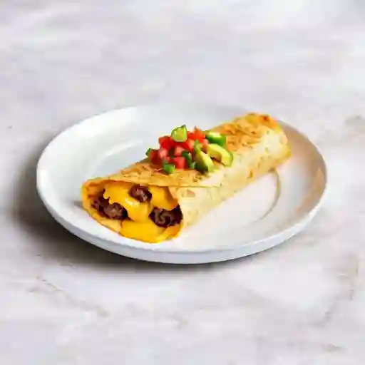 Crepe mexicano con pollo