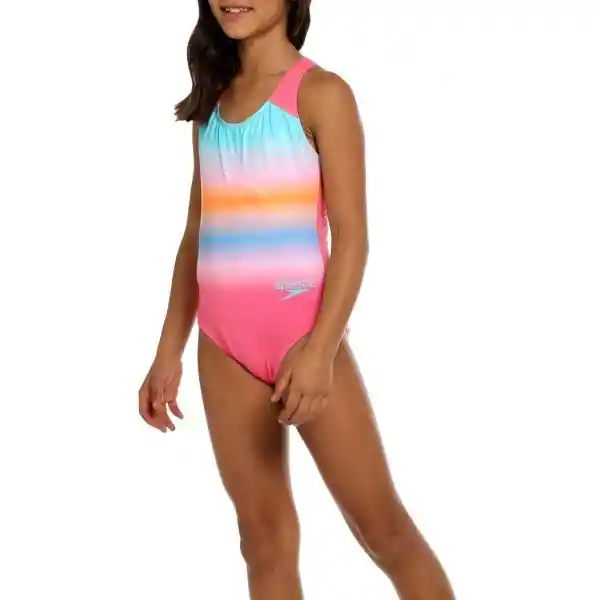 Vestido de Baño Splashback Jr Curious Gradient Talla 16 Speedo