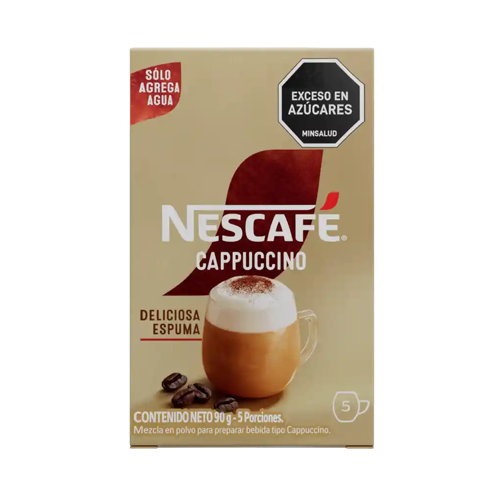 Cappuccino NESCAFÉ instantáneo x 90g