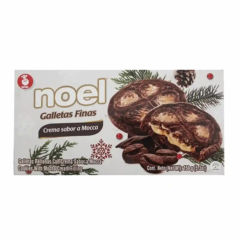 Noel Galletas Finas Crema Sabor A Mocca
