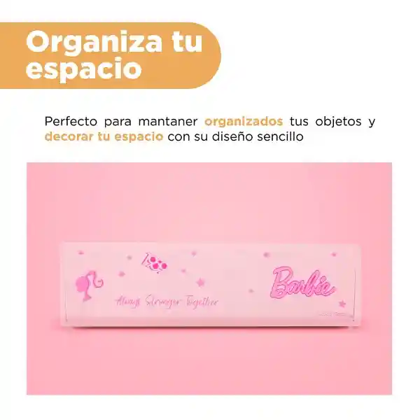 Caja de Almacenamiento Transparente Apilable Barbie Miniso