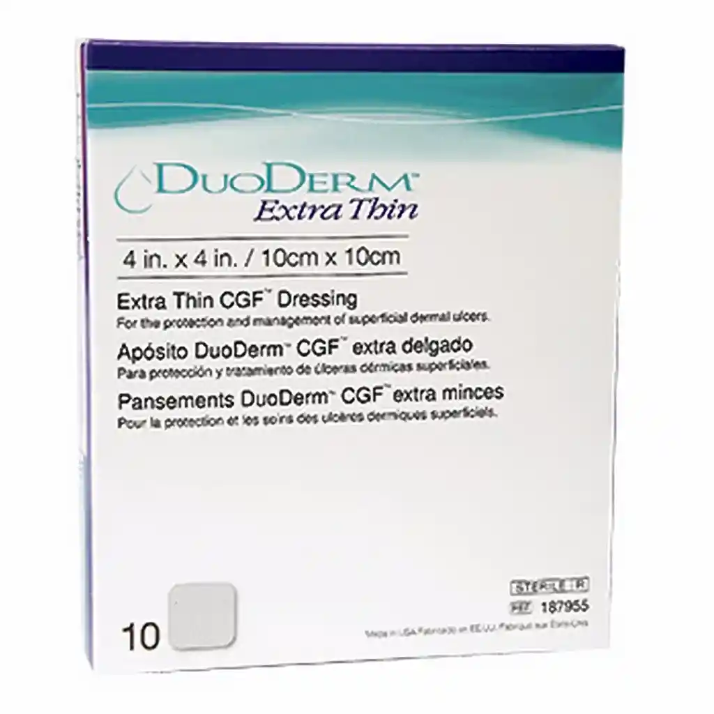 Duoderm Et 10X10Cm Apo Cjx10Un Bms 