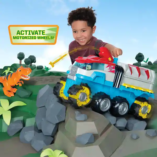 Paw Patrol Vehículo Dino Rescue Dino Patroller