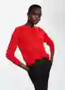 Jersey Lucca3 Rojo Talla S Mujer Mango