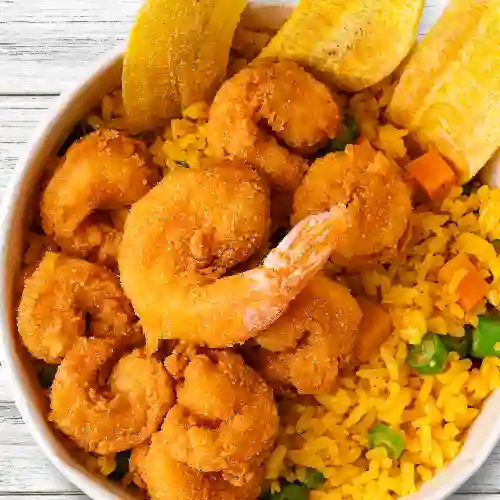 Bowl Langostino y Camarones Crocantes