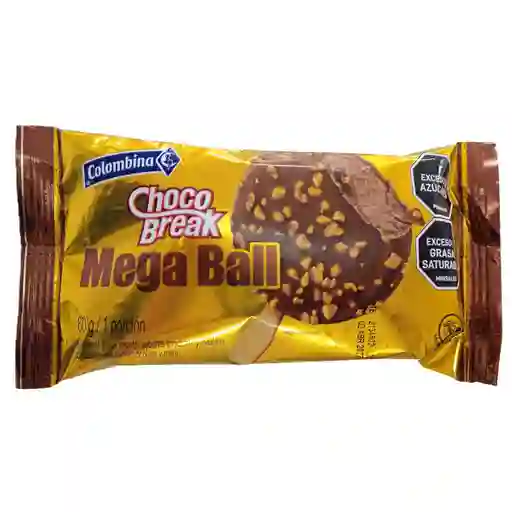 Helado Paleta Choco Break Mega Ball