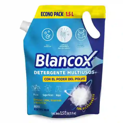 Detergente Blancox Multiusos Con Bicarbonato (1500 Ml)