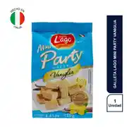 Gastone Lago Galleta Mini Party Sabor a Vainilla