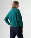 Buzo Mujer Verde Talla S 682G004_VER195220 Americanino