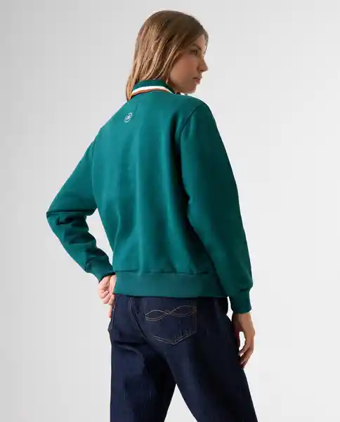 Buzo Mujer Verde Talla S 682G004_VER195220 Americanino