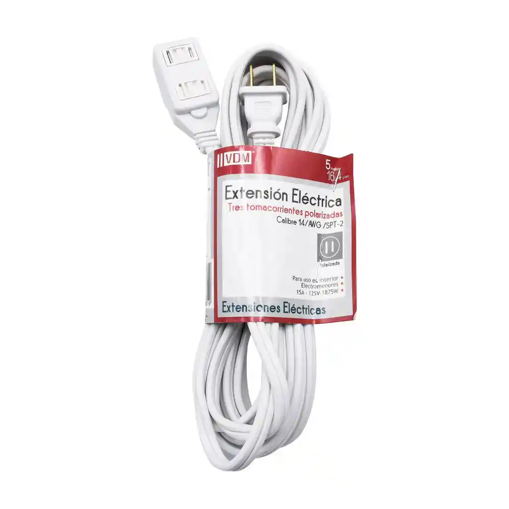 Extensión Polarizada 3 Salidas Ferrenovo Fn23406